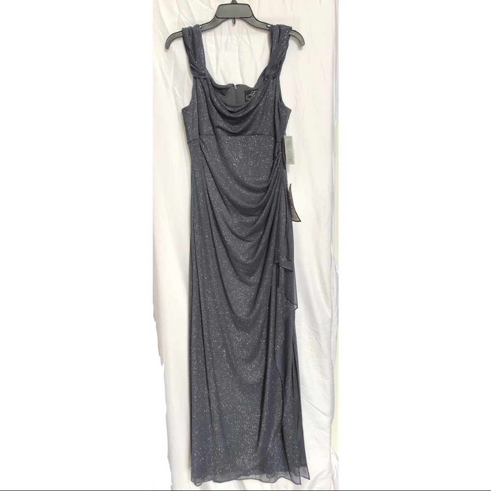 Smokey Grey Formal Gown